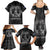 Personalized Finland Viking Family Matching Summer Maxi Dress and Hawaiian Shirt Odin's Raven Legacy - Wonder Print Shop