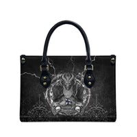 Finland Viking Leather Bag Odin's Raven Legacy - Wonder Print Shop