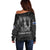 Personalized Finland Viking Off Shoulder Sweater Odin's Raven Legacy - Wonder Print Shop