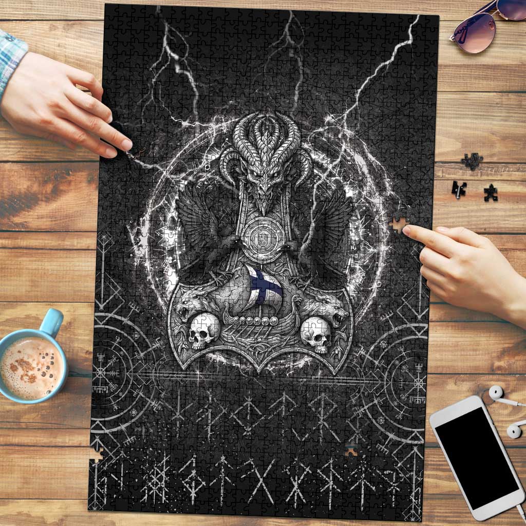 Finland Viking Puzzle Odin's Raven Legacy - Wonder Print Shop