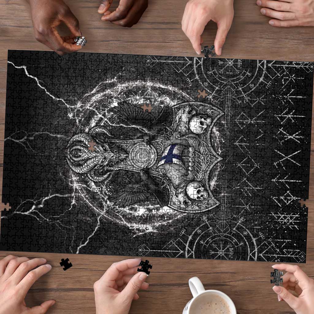 Finland Viking Puzzle Odin's Raven Legacy - Wonder Print Shop