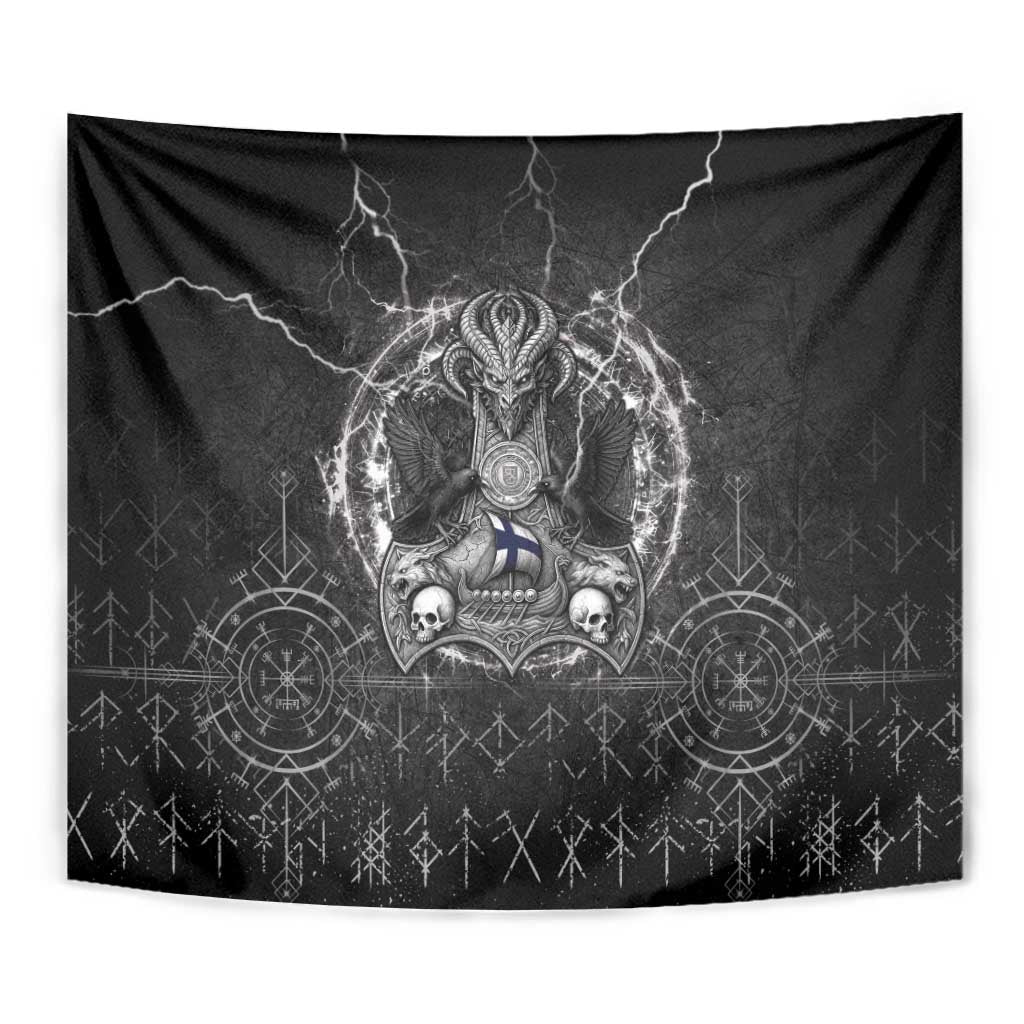 Finland Viking Tapestry Odin's Raven Legacy - Wonder Print Shop