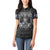 Personalized Finland Viking Women Polo Shirt Odin's Raven Legacy - Wonder Print Shop