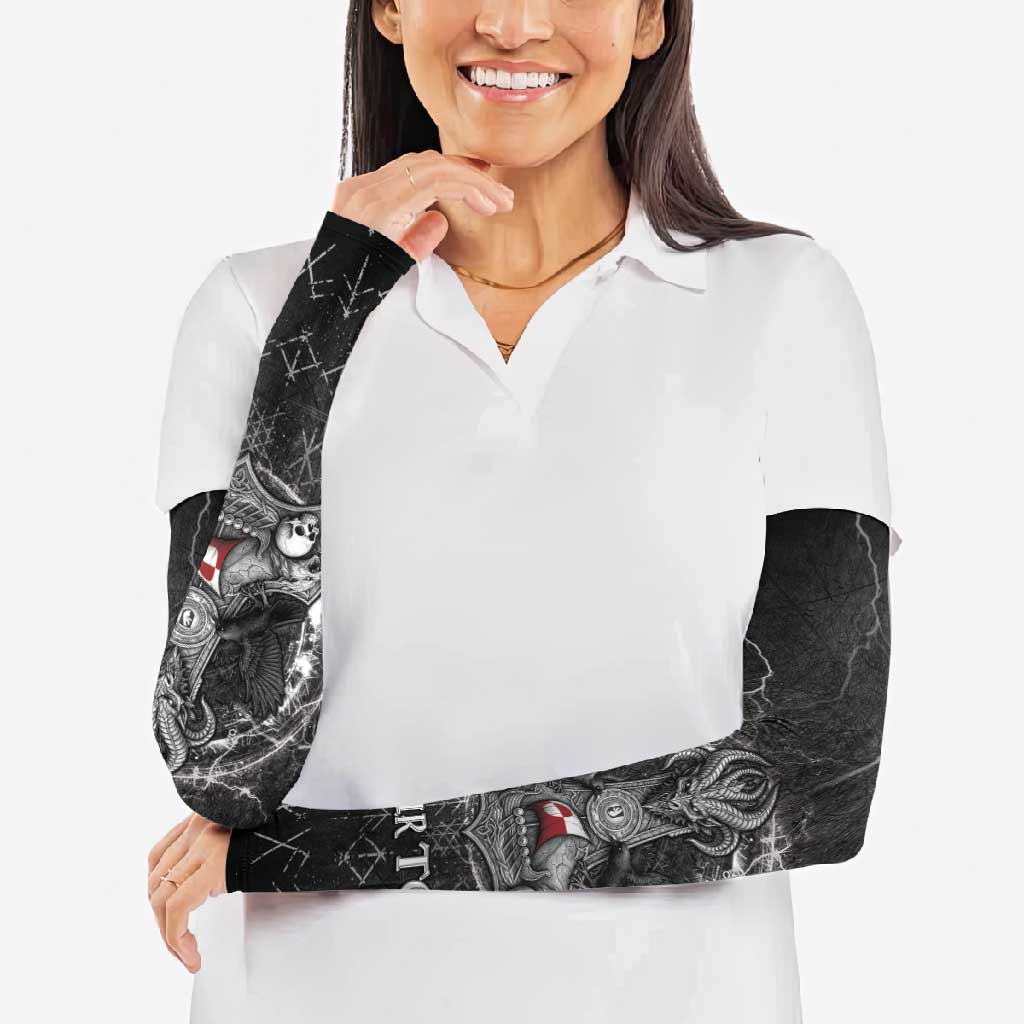 Greenland Viking Arm Sleeves Odin's Raven Legacy - Wonder Print Shop