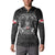 Personalized Greenland Viking Button Sweatshirt Odin's Raven Legacy - Wonder Print Shop