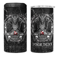 Personalized Greenland Viking 4 in 1 Can Cooler Tumbler Odin's Raven Legacy - Wonder Print Shop