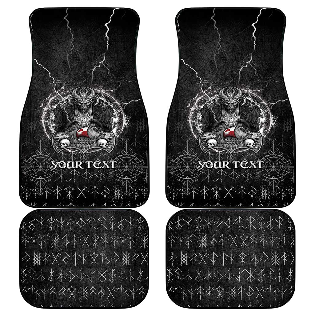 Greenland Viking Car Mats Odin's Raven Legacy - Wonder Print Shop