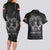 Personalized Greenland Viking Couples Matching Long Sleeve Bodycon Dress and Hawaiian Shirt Odin's Raven Legacy - Wonder Print Shop