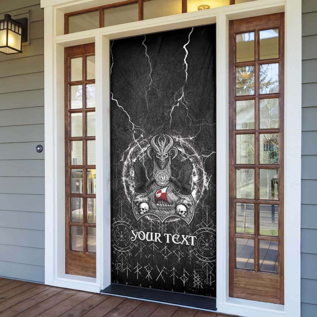 Greenland Viking Door Cover Odin's Raven Legacy - Wonder Print Shop
