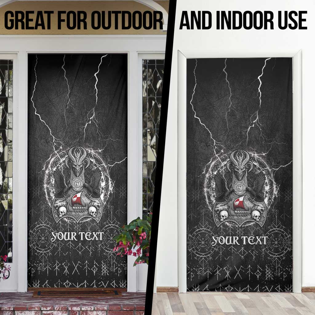 Greenland Viking Door Cover Odin's Raven Legacy - Wonder Print Shop