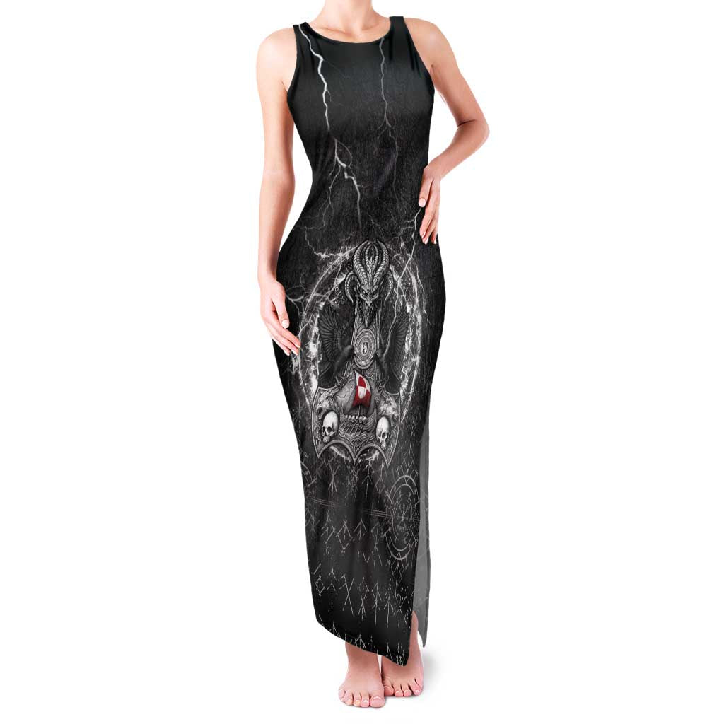 Personalized Greenland Viking Family Matching Tank Maxi Dress and Hawaiian Shirt Odin's Raven Legacy - Wonder Print Shop