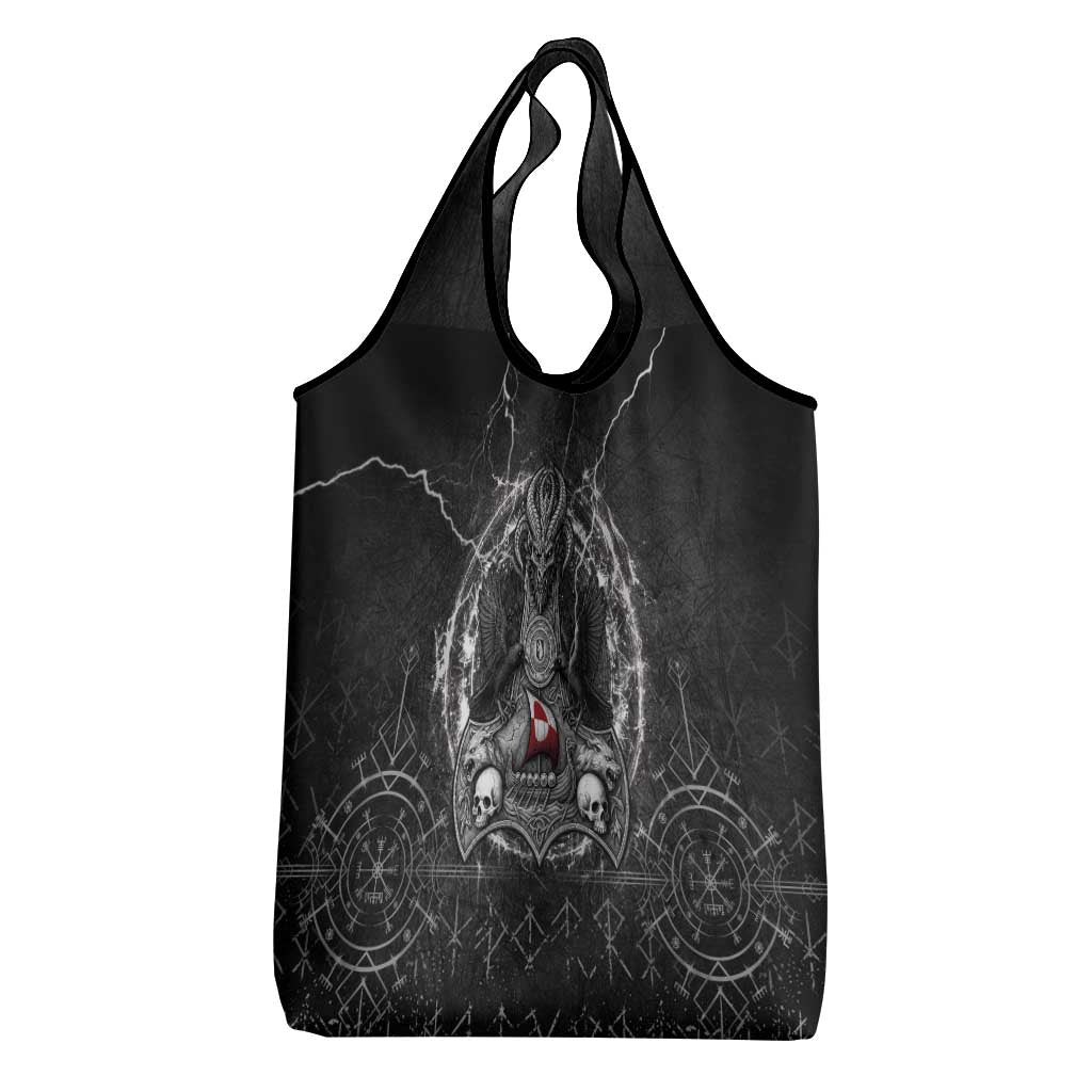 Greenland Viking Grocery Bag Odin's Raven Legacy - Wonder Print Shop