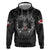 Personalized Greenland Viking Hoodie Odin's Raven Legacy - Wonder Print Shop