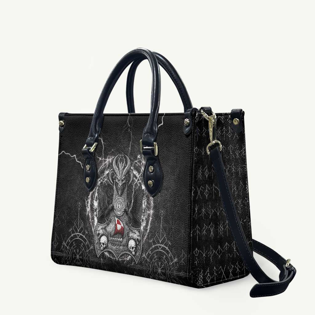 Greenland Viking Leather Bag Odin's Raven Legacy - Wonder Print Shop