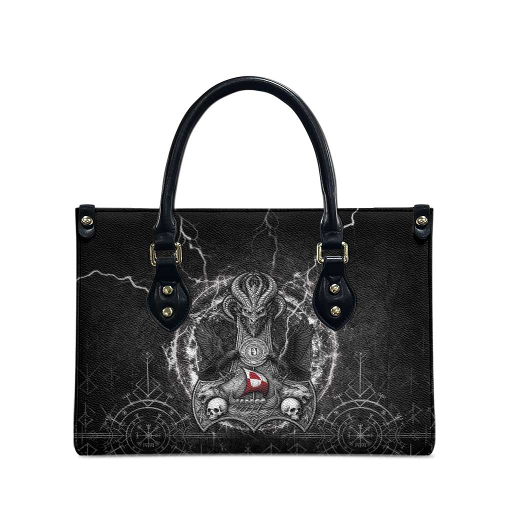 Greenland Viking Leather Bag Odin's Raven Legacy - Wonder Print Shop