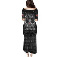 Personalized Greenland Viking Puletasi Odin's Raven Legacy - Wonder Print Shop