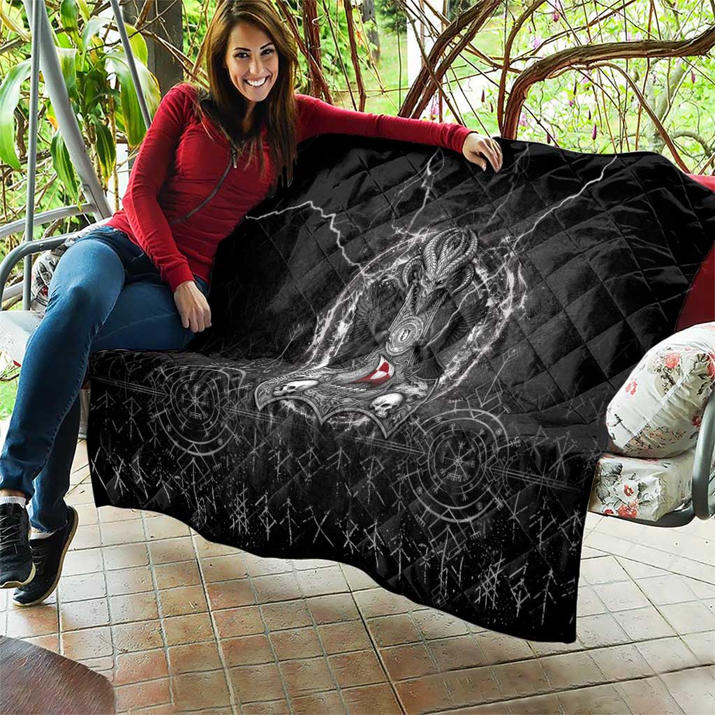 Greenland Viking Quilt Odin's Raven Legacy - Wonder Print Shop