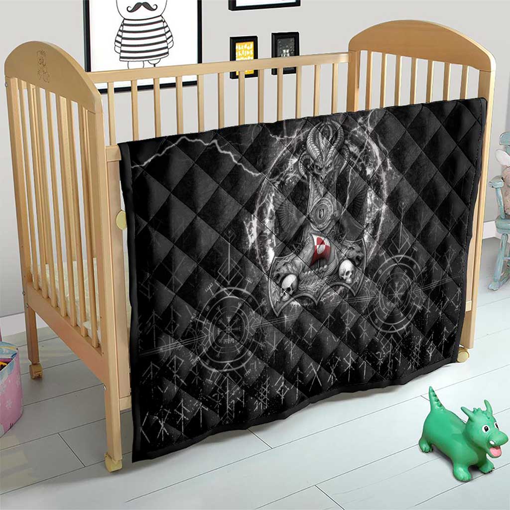 Greenland Viking Quilt Odin's Raven Legacy - Wonder Print Shop