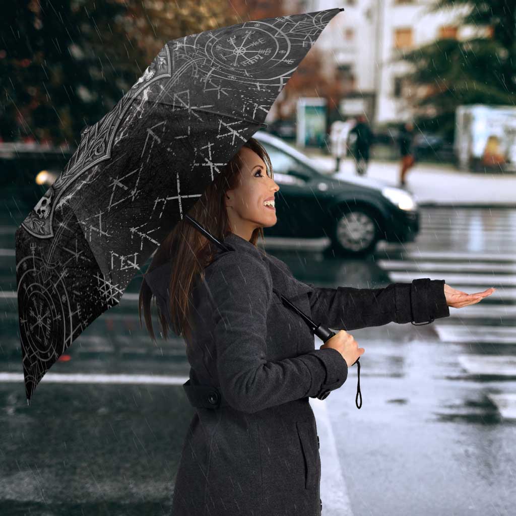 Greenland Viking Umbrella Odin's Raven Legacy - Wonder Print Shop