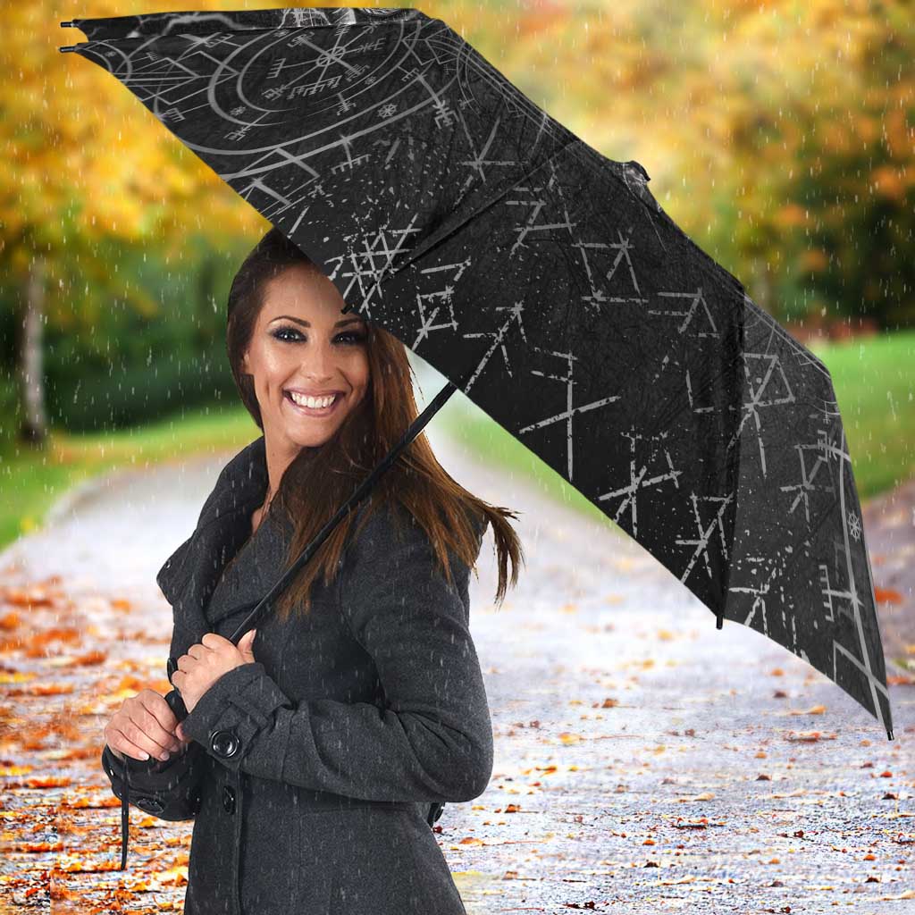 Greenland Viking Umbrella Odin's Raven Legacy - Wonder Print Shop