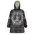 Personalized Greenland Viking Wearable Blanket Hoodie Odin's Raven Legacy - Wonder Print Shop