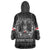 Personalized Greenland Viking Wearable Blanket Hoodie Odin's Raven Legacy - Wonder Print Shop