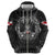 Personalized Greenland Viking Zip Hoodie Odin's Raven Legacy - Wonder Print Shop