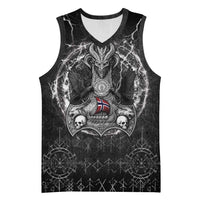 Personalized Norway Viking Basketball Jersey Odin's Raven Legacy - Wonder Print Shop