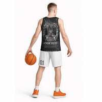 Personalized Norway Viking Basketball Jersey Odin's Raven Legacy - Wonder Print Shop