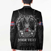 Personalized Norway Viking Blazer Odin's Raven Legacy - Wonder Print Shop