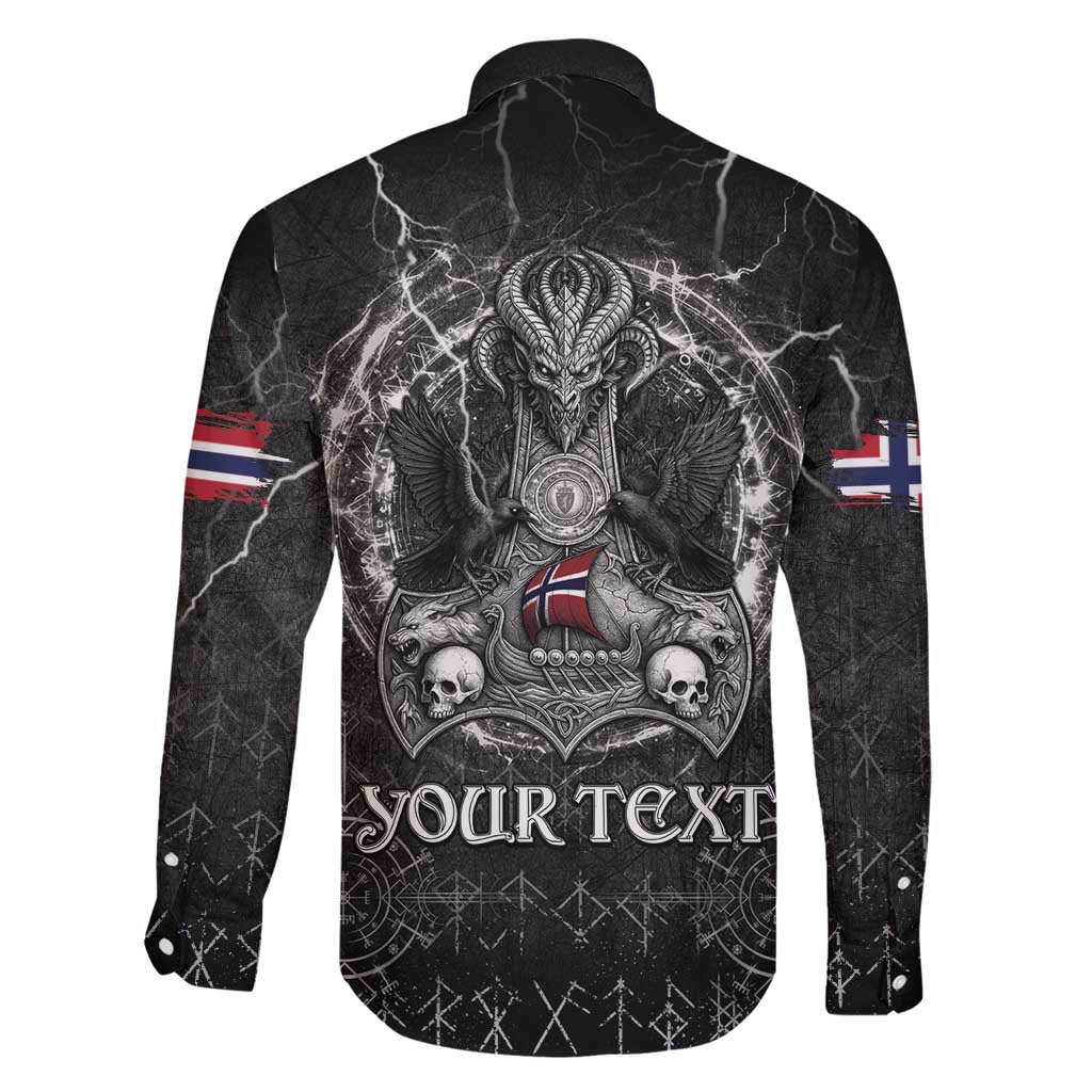 Personalized Norway Viking Family Matching Short Sleeve Bodycon Dress and Hawaiian Shirt Odin's Raven Legacy - Wonder Print Shop