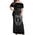 Personalized Norway Viking Off Shoulder Maxi Dress Odin's Raven Legacy - Wonder Print Shop