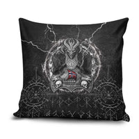 Norway Viking Pillow Cover Odin's Raven Legacy - Wonder Print Shop