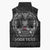 Personalized Norway Viking Sleeveless Puffer Jacket Odin's Raven Legacy - Wonder Print Shop