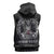 Personalized Norway Viking Sleeveless Zip Hoodie Odin's Raven Legacy - Wonder Print Shop