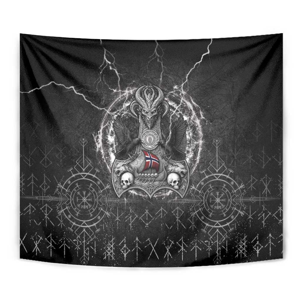 Norway Viking Tapestry Odin's Raven Legacy - Wonder Print Shop