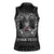 Personalized Norway Viking Women Sleeveless Polo Shirt Odin's Raven Legacy - Wonder Print Shop