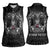 Personalized Norway Viking Women Sleeveless Polo Shirt Odin's Raven Legacy - Wonder Print Shop