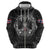 Personalized Norway Viking Zip Hoodie Odin's Raven Legacy - Wonder Print Shop