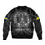 Personalized Sweden Viking Bomber Jacket Odin's Raven Legacy - Wonder Print Shop