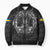 Personalized Sweden Viking Bomber Puffer Jacket Odin's Raven Legacy - Wonder Print Shop