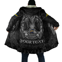 Personalized Sweden Viking Cloak Odin's Raven Legacy - Wonder Print Shop
