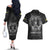 Personalized Sweden Viking Couples Matching Off The Shoulder Long Sleeve Dress and Hawaiian Shirt Odin's Raven Legacy - Wonder Print Shop