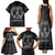 Personalized Sweden Viking Family Matching Tank Maxi Dress and Hawaiian Shirt Odin's Raven Legacy - Wonder Print Shop