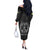 Personalized Sweden Viking Off The Shoulder Long Sleeve Dress Odin's Raven Legacy - Wonder Print Shop