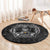 Sweden Viking Round Carpet Odin's Raven Legacy - Wonder Print Shop
