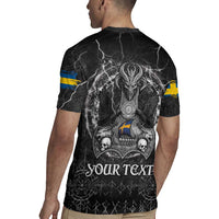Personalized Sweden Viking Rugby Jersey Odin's Raven Legacy - Wonder Print Shop