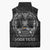Personalized Sweden Viking Sleeveless Puffer Jacket Odin's Raven Legacy - Wonder Print Shop