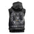Personalized Sweden Viking Sleeveless Zip Hoodie Odin's Raven Legacy - Wonder Print Shop