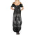 Personalized Sweden Viking Summer Maxi Dress Odin's Raven Legacy - Wonder Print Shop